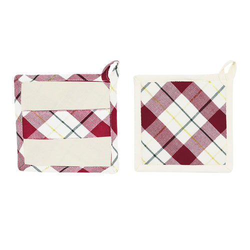 Set 2 pz presine Preziosa Aspen  Cotone