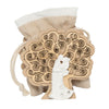 Scatolina Matrimonio Harmony portaconfetti albero  Legno