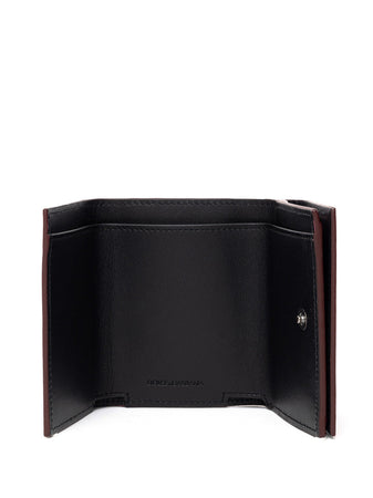 Dolce & Gabbana Mini Portafogli in Pelle Rossa da uomo