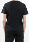 GCDS T-SHIRT BAND LOGO NYLON REGULAR T-SHIRT da uomo