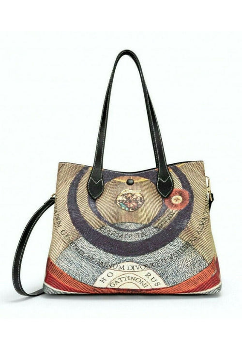 GATTINONI BORSA PLANETARIUM L DOUB. HANDLE da donna