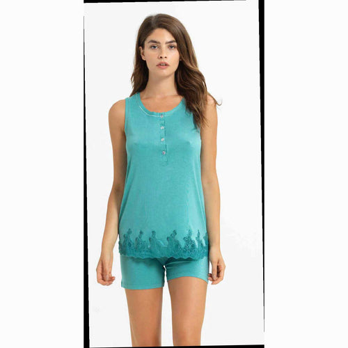 Pigiama Primavera/Estate Donna Bisbigli Bellini Serie 8 48 100% Cotone