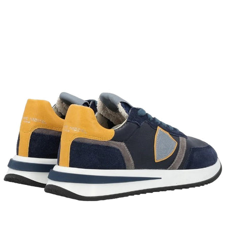 Philippe Model sneaker uomo philippe model - tropez 2.1 low man - blu da uomo