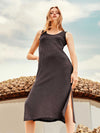Abito lungo Gisela 2/40025U taglia M, tessuto crochet traforato, stile estivo boho chic, perfetto come copricostume o abito midi.