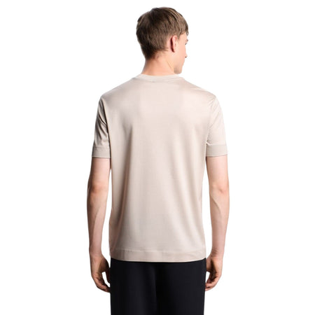 EMPORIO ARMANI t-shirt uomo emporio armani - t-shirt - beige da uomo