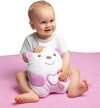 CHICCO Peluche Orsetto Sweet Heart - Tenero Orsetto - Morbido Peluche Elettronico per Bambini, Imbottitura Morbida, 20 Minuti di Musica Rilassante e Meditativa, Luce Soffusa, Lavabile in Lavatrice, 0 Mesi +, Rosa