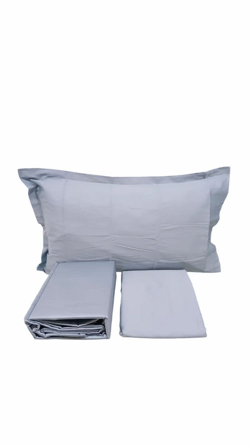 Completo Lenzuola Matrimoniale Raso Luxury Cotone