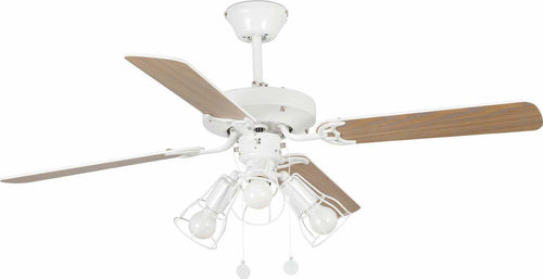 YAKARTA M LED Ventilatore da soffito bianco Fai da te/Prodotti per la costruzione/Riscaldamento e raffreddamento/Sistemi mobili di climatizzazione/Ventilatori/Ventilatori da soffitto Led Mall Home - Napoli, Commerciovirtuoso.it