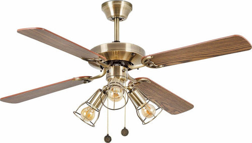 YAKARTA M LED Ventilatore da soffito oro vecchio Fai da te/Prodotti per la costruzione/Riscaldamento e raffreddamento/Sistemi mobili di climatizzazione/Ventilatori/Ventilatori da soffitto Led Mall Home - Napoli, Commerciovirtuoso.it