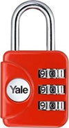 YALE---LUCCHETTO-PER-BAGAGLI-A-COMBINAZIONE---COLORE-ROSSO