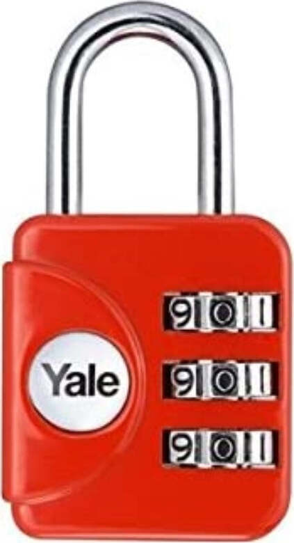 YALE---LUCCHETTO-PER-BAGAGLI-A-COMBINAZIONE---COLORE-ROSSO