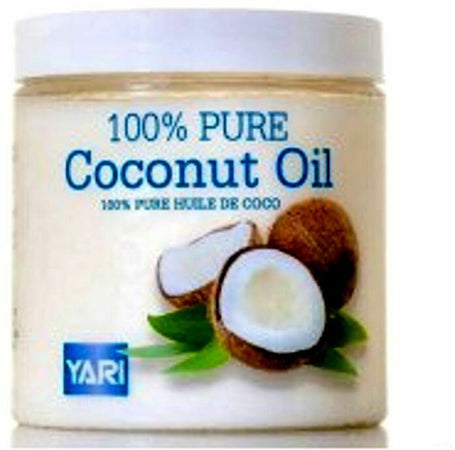 YARI 100% PURE COCONUT OIL PER CAPELLI , VISO ,CORPO .
