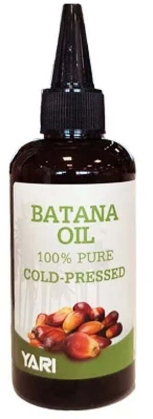 YARI 100% PURE COLD PRESSED BATANA OIL 105ml LOTION PER CAPELLI E CORPO
