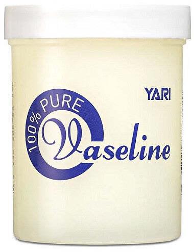 YARI 100% PURE VASELINE CREAM CLEAR JAR 235ML PER CAPELLI E PELLI