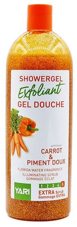 Yari Exfoliating Showergel Carrot & Sweet Pepper Docciaschuma Bagnoschiuma Esfoliante 1 Litro Con Oli Di Carota E Peperone