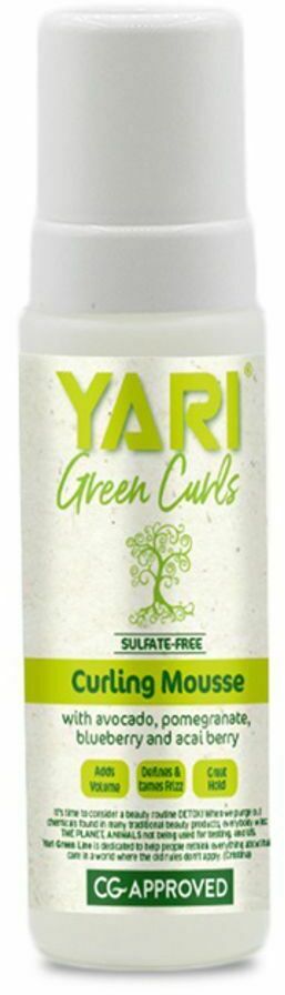 Yari Green Curls Curling Mousse 220ml Mousse Capelli Ricci Con Risciacquo