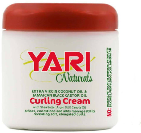 YARI NATURALS CURLING CREAM 16OZ CREMA CAPELLI CRESPI RICCI O MOSSI