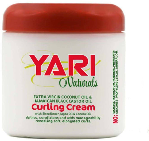 YARI NATURALS CURLING CREAM 16OZ CREMA CAPELLI CRESPI RICCI O MOSSI