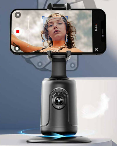Selfie stick, stabilizzatore gimbal per smartphone, rotazione a 360° per auto face tracking smart shooting, supporto per telefono