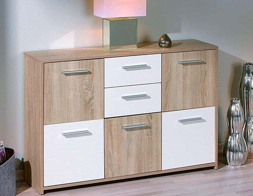 YD13-credenza-moderna-ingresso-mobile-madia-mobiletto-buffett-cassetti-legno-bianco-quercia