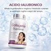 Collagene idrolizzato - Collagene e Acido ialuronico con Biotina Vitamina C e Q10 | Integratore Anti Age per Pelle Capelli Unghie e Articolazioni | Alta Concentrazione | 180 Capsule