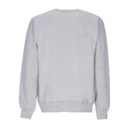 THRASHER Felpa Girocollo Uomo Flame Crewneck Light Steel/yellow da uomo