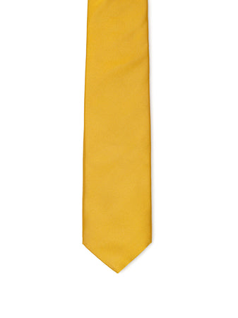 Dolce & Gabbana Cravatta oro in seta da uomo