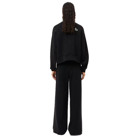 Lacoste pantaloni donna lacoste - pantalone tuta - nero da donna