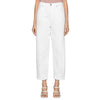 DONDUP pantaloni donna dondup - pantalone bessie special - bianco da donna