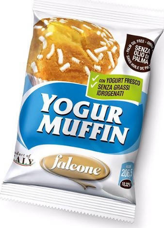 30x Yogur Muffin Dolciaria Falcone Snack Allo Yogurt 50gr. Confezione Da 30 Pz Alimentari e cura della casa/Snack dolci e salati/Biscotti/Biscotti per la colazione Non solo alimenti - Albano Laziale, Commerciovirtuoso.it