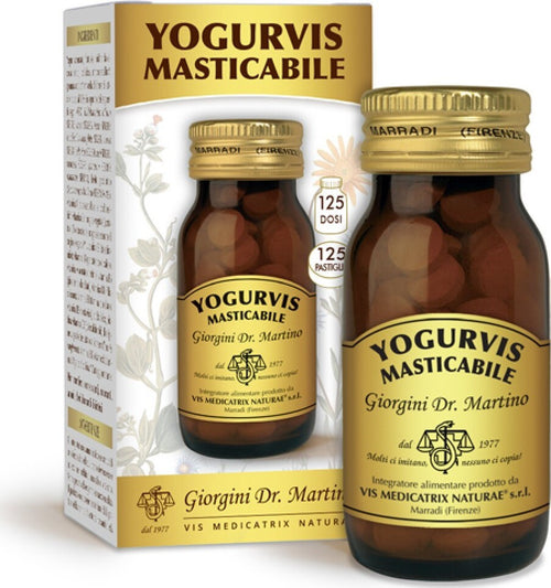 YOGURVIS-MASTICABILE-integratore-alimentare-125-pastiglie-Dr.-Giorgini
