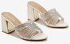 York - Sandali Con Inserto A Farfalla Strass