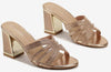 York - Sandali Con Inserto A Farfalla Strass