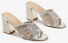 York - Sandali Con Inserto A Farfalla Strass