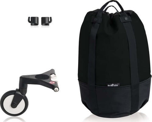 Yoyo + Bag Black Prima infanzia/Passeggini carrozzine e accessori/Accessori e parti di ricambio/Ruote anteriori La Casa Del Bebè - Napoli, Commerciovirtuoso.it