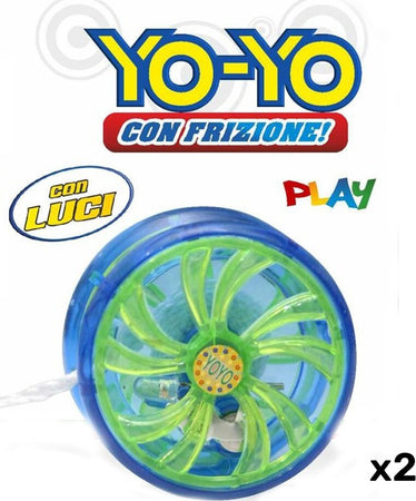 Yoyo Con Luci Yo-yo Con Frizione Giocattoli Gioco Per Bambini Luminoso 2 Pezzi Giochi e giocattoli/Articoli da regalo e scherzetti/Yo-Yo Trade Shop italia - Napoli, Commerciovirtuoso.it