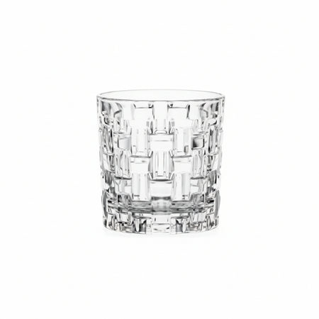 Set 4 bicchieri SOF 25 cl Bossa Nova 103039 di Nachtmann in cristallo trasparente con trama intrecciata