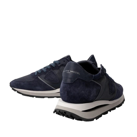Philippe Model sneaker uomo philippe model - tropez haute low man - blu da uomo