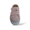 Sneakers Bambina Cipria Glitter VUL-LADI con Velcro – Scarpe Casual Scuola Taglie 21-30