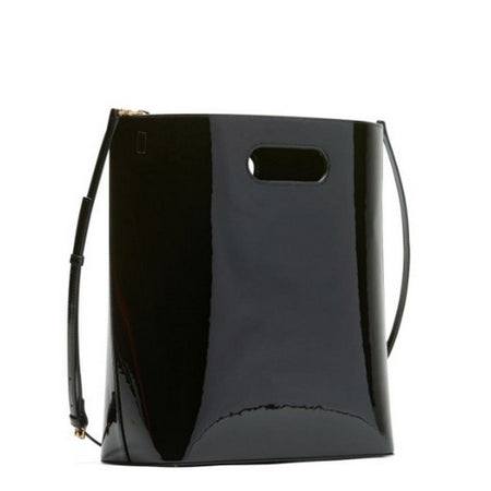 N°21 borse a spalla donna n21 - shopper big ecovernice - nero da donna