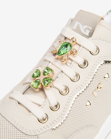 NeroGiardini Donna Sneakers in Pelle e Materiale Tecnico