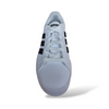 Sneakers ragazzo Adidas Grand Court 3.0 bianco nero pelle