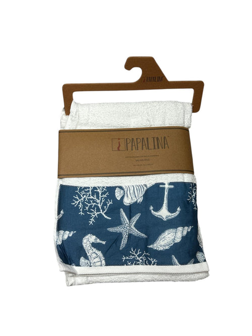 Set Asciugamani 1+1 Papalina Salisburgo in Spugna di Cotone – Balza Stampata – Made in Italy