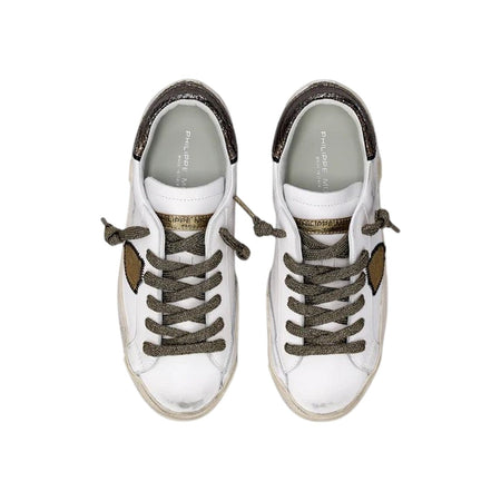 Philippe Model sneaker donna philippe model - prsx low woman - bianco da donna