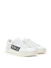 Dolce & Gabbana Sneakers Bassa in Pelle Bianca 'Prince' da uomo