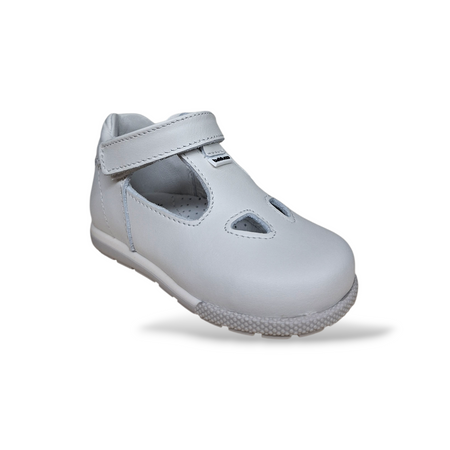 Scarpe Primi Passi Balducci Cita Occhi di Bue Pelle Bianco Made in Italy Bambino