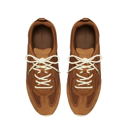 TORY BURCH sneaker donna tory burch - tory travel sneaker - cognac da donna