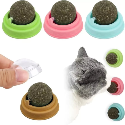 Pallina erba gatta gioco per gatti rilassante gioco interattivo catnip