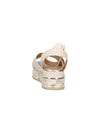 Alviero Martini 1° Classe Sandali platform con stampa Geo white
