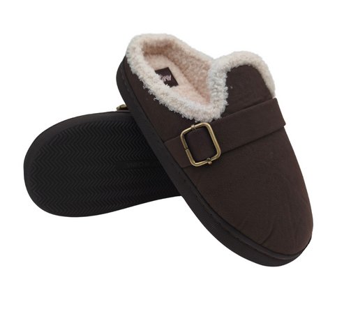 Terranova ciabatte donna invernali con pelo, calde pantofole peluche in memory foam, confort stravolgente